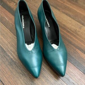 Halanera Teal Women's Heels, size 37.5
